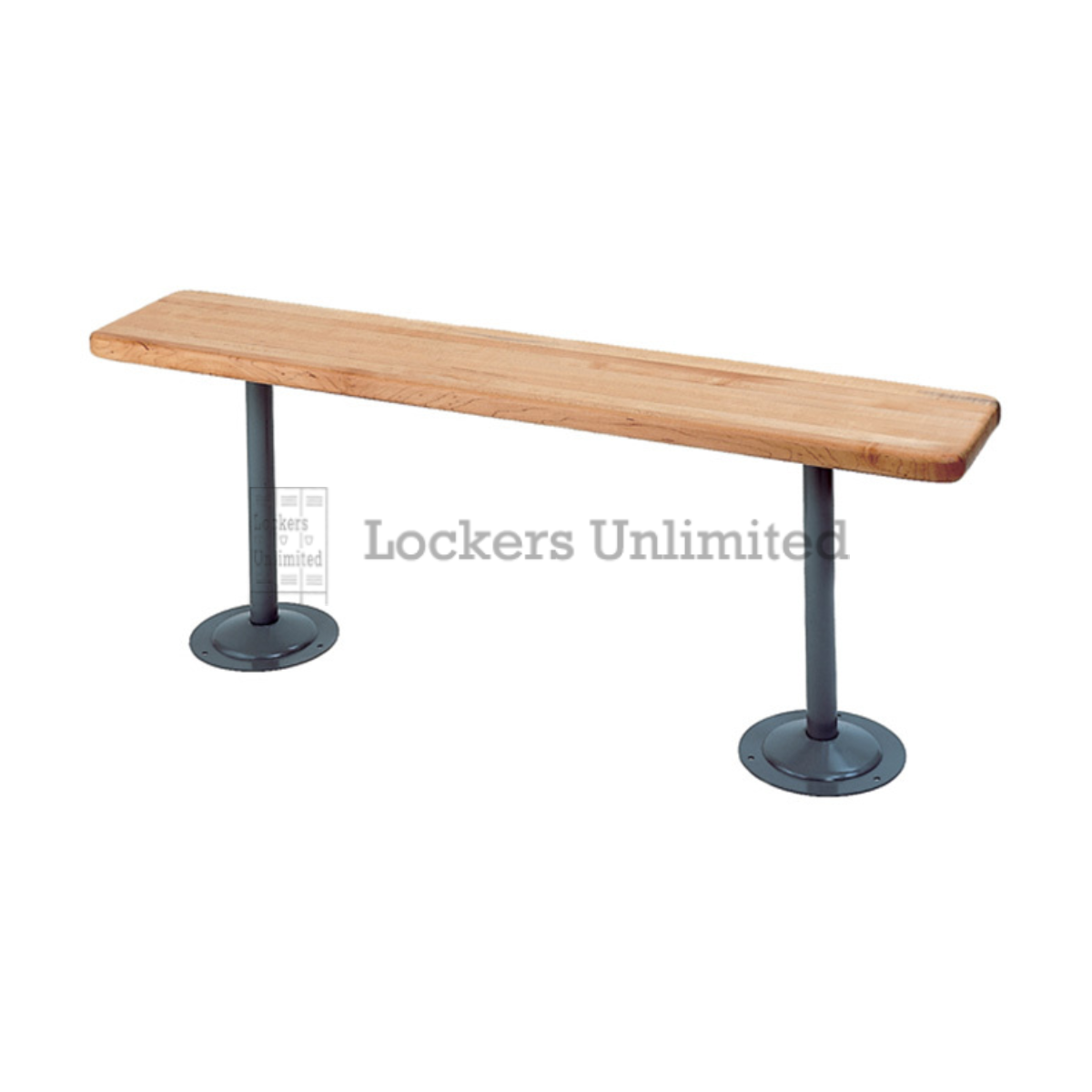 9.5″ Wide Locker Room Bench With Pedestals