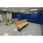 ADA Locker Room Bench with Back Support