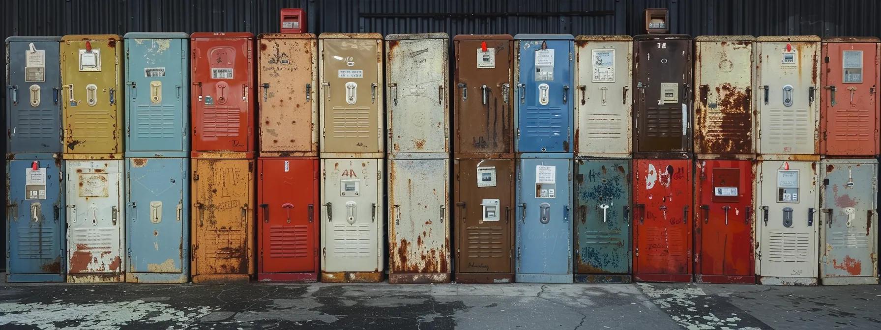 Vintage Lockers