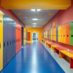 shelves for lockers in schools