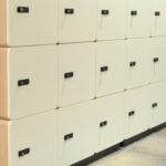 Bulk storage lockers