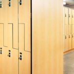High-quality plastic lockers