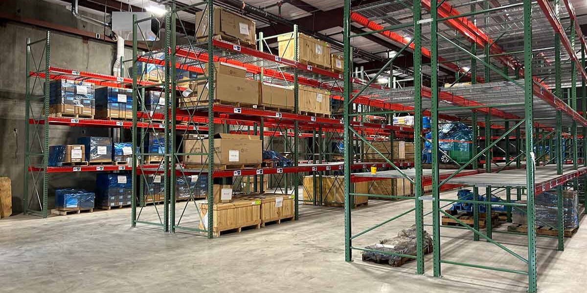 Warehouse pallet racking systems