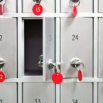 metal cabinets
