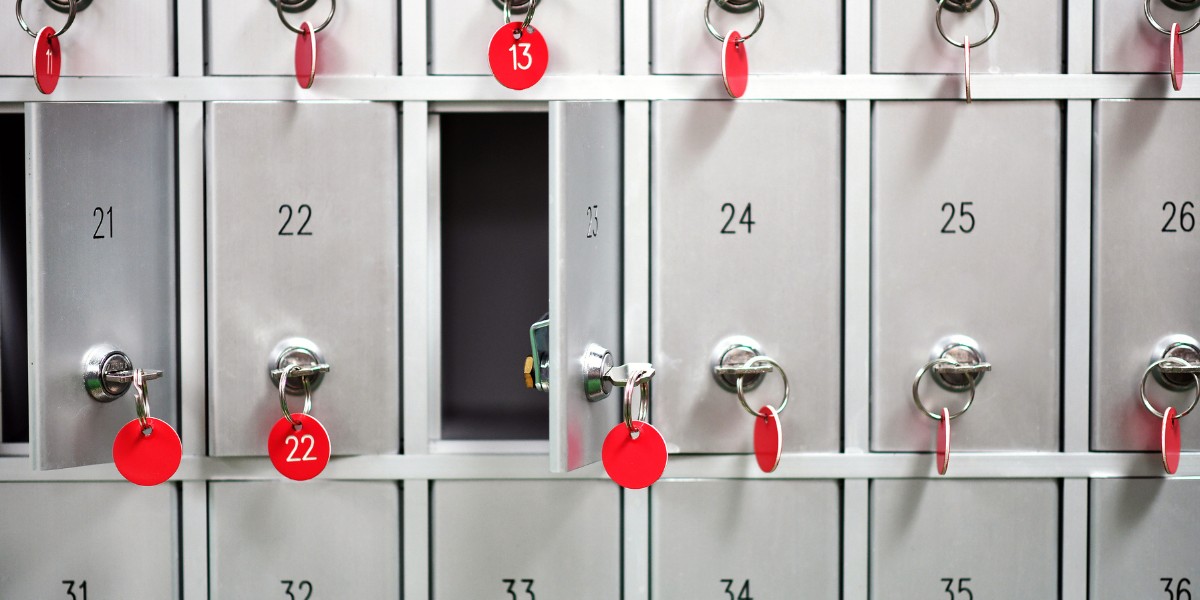 metal cabinets