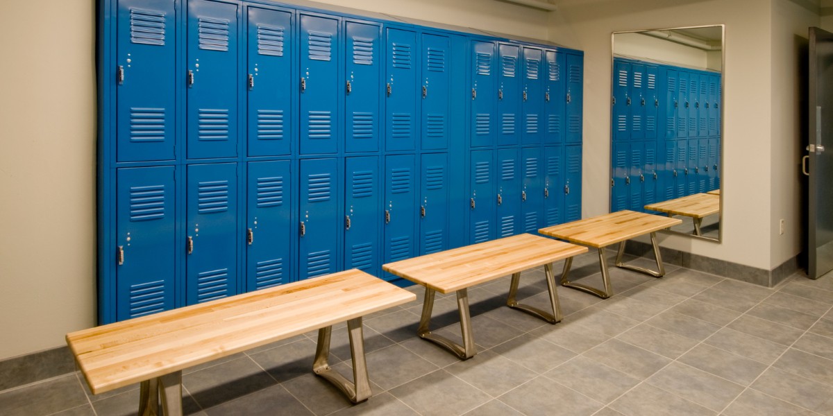 Locker room benches