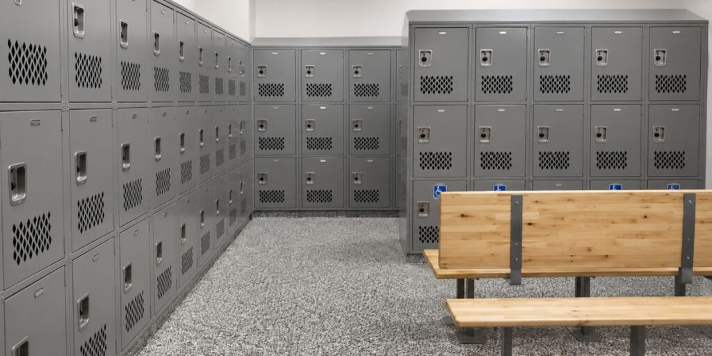 gym lockers