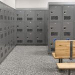 gym lockers