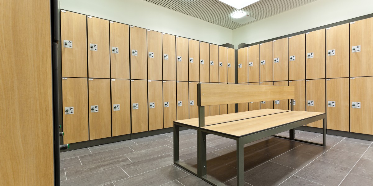 locker room benches
