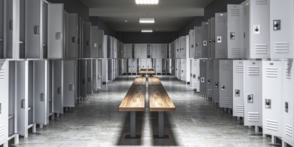 locker rooms