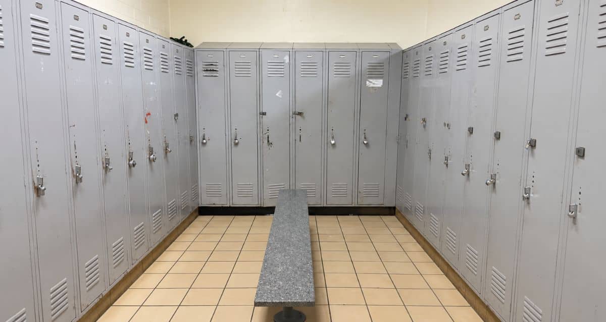 locker rooms