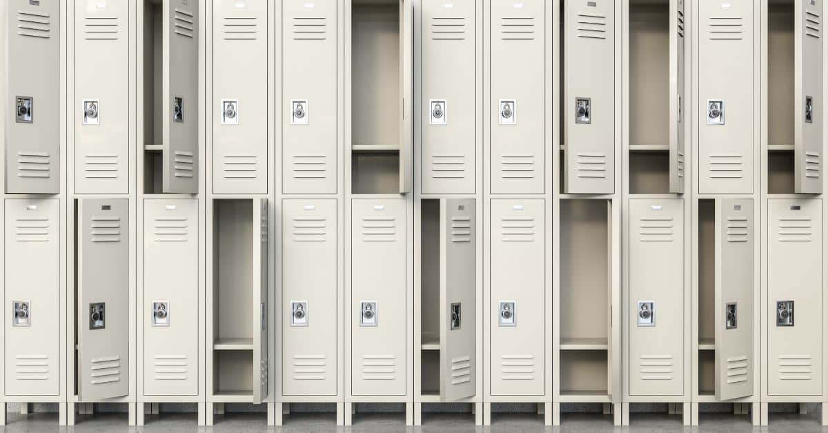 gym locker gym locker