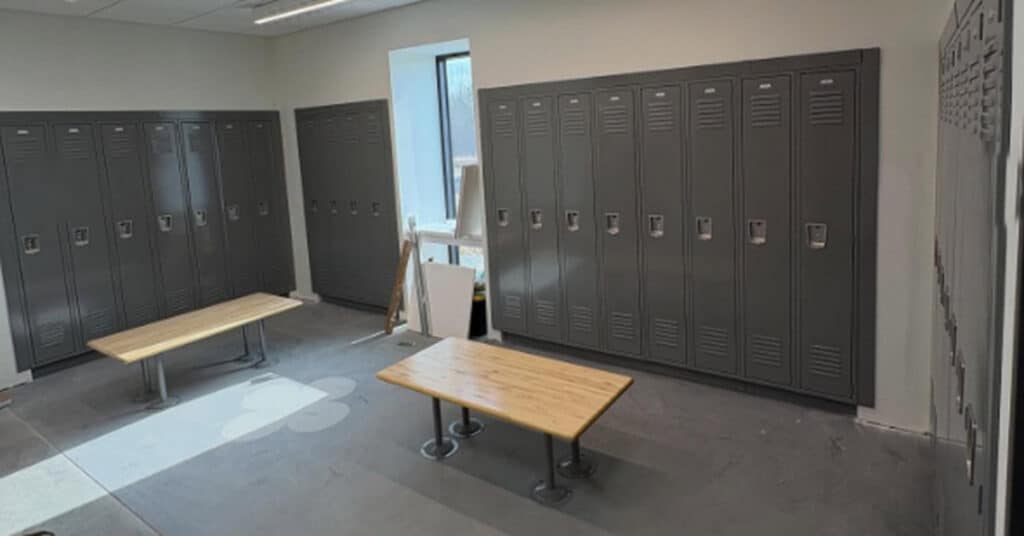 locker room