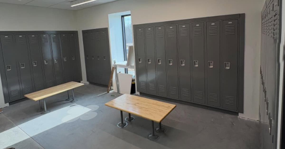 locker room